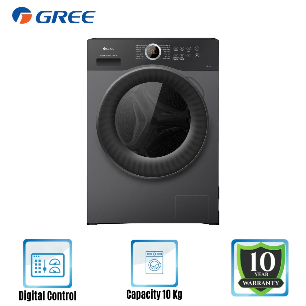 GREE Washing Machine XWKQG 100-B1201Bf1 10KGFront Loading